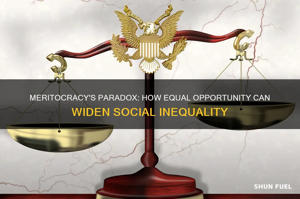 how meritocracy fuels inequality