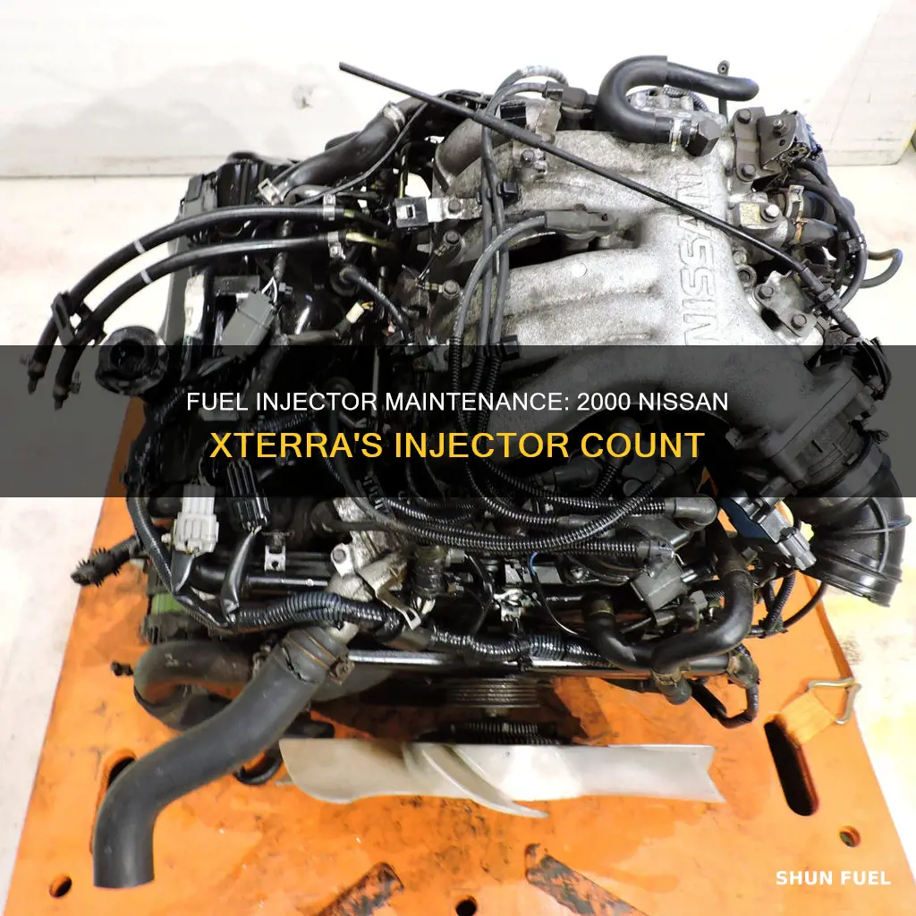 how msny fuel injectors do a 2000 nissan xterra have