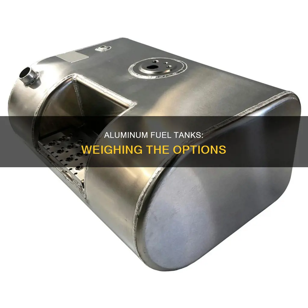 how much 100 gallon aluminum fuel tankweigh