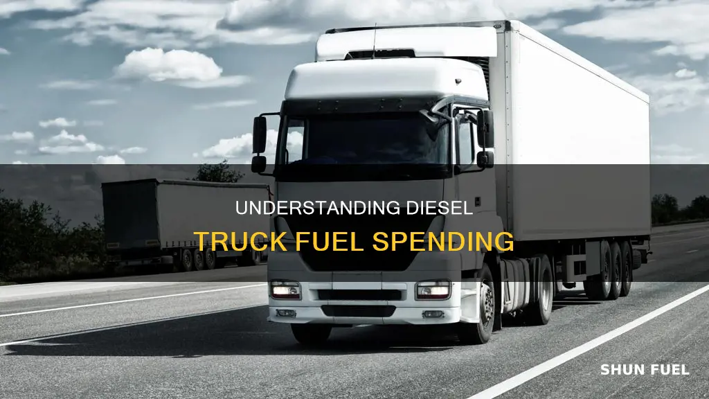 how much a diesel truck spends on diesel fuel