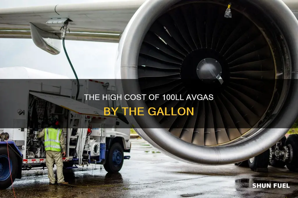 how much a gallon of 100ll fuel