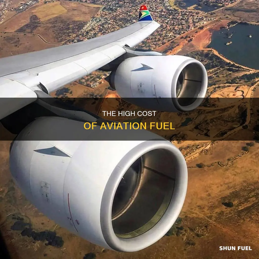 how much aeroplane fuel cost