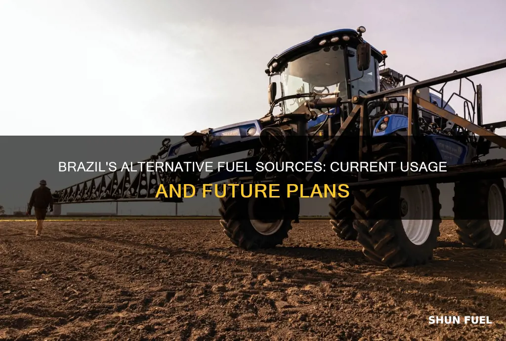 how much alternative fuel does brazil use