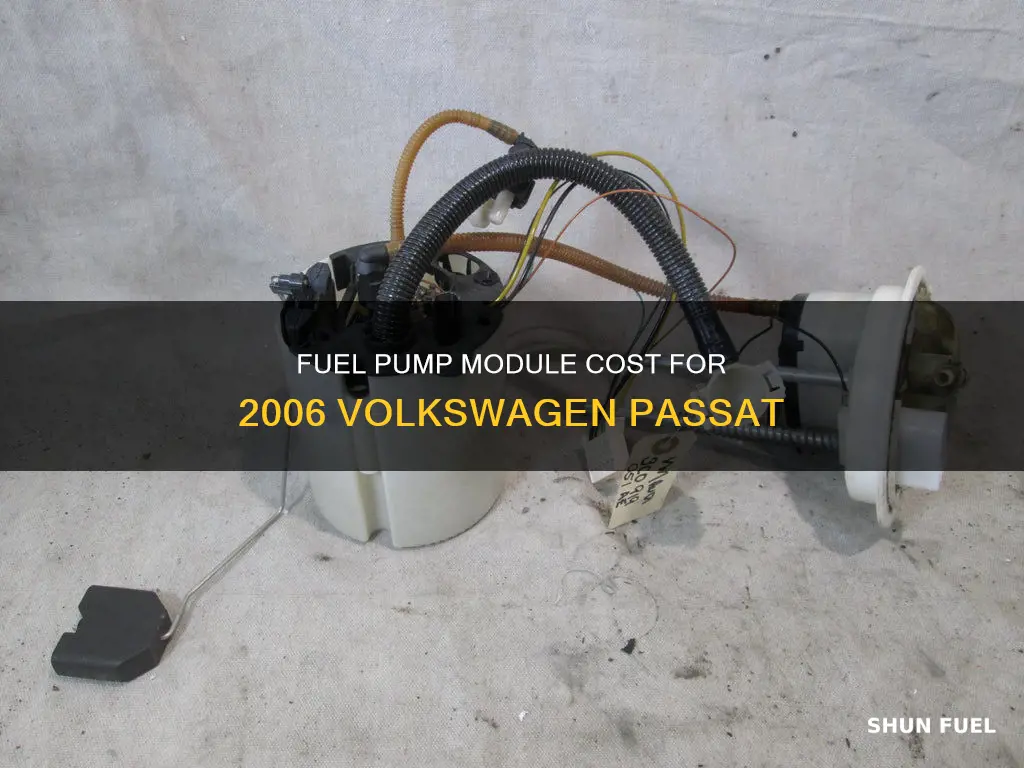 how much are 2006 volkswagen passat fuel pump module