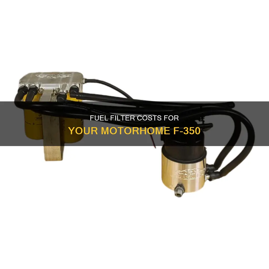 how much are fuel filters for motorhome f-350