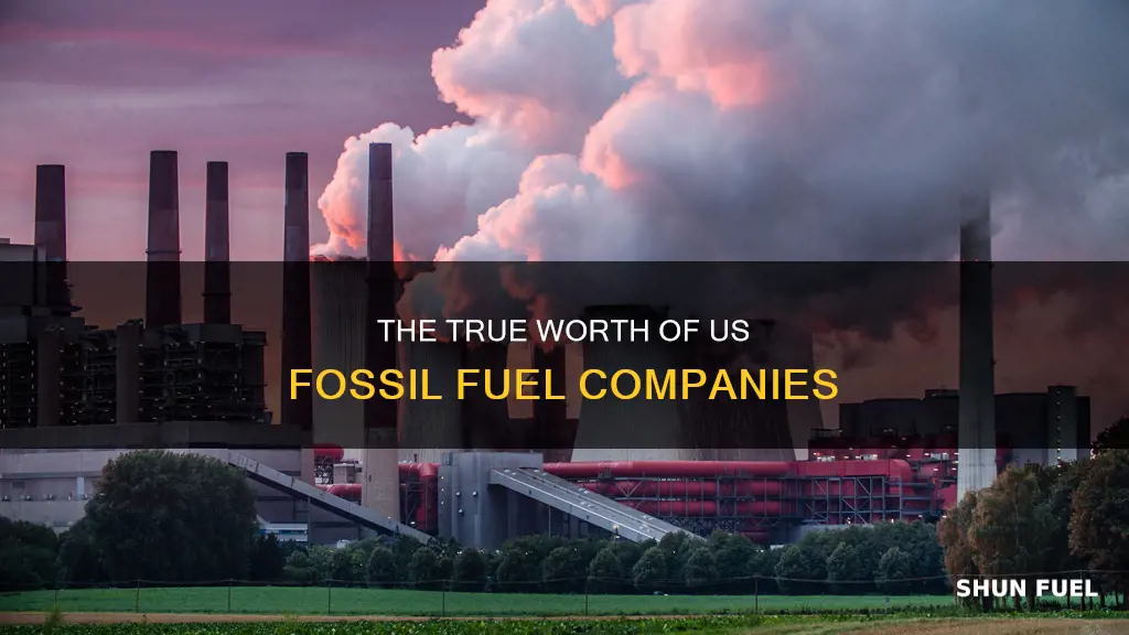 how much are us fossil fuel companies worth