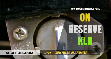 Fuel Reserve: KLR's Secret Weapon