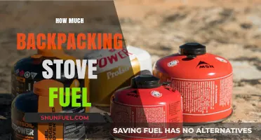Backpacking Stove Fuel: How Much is Enough?