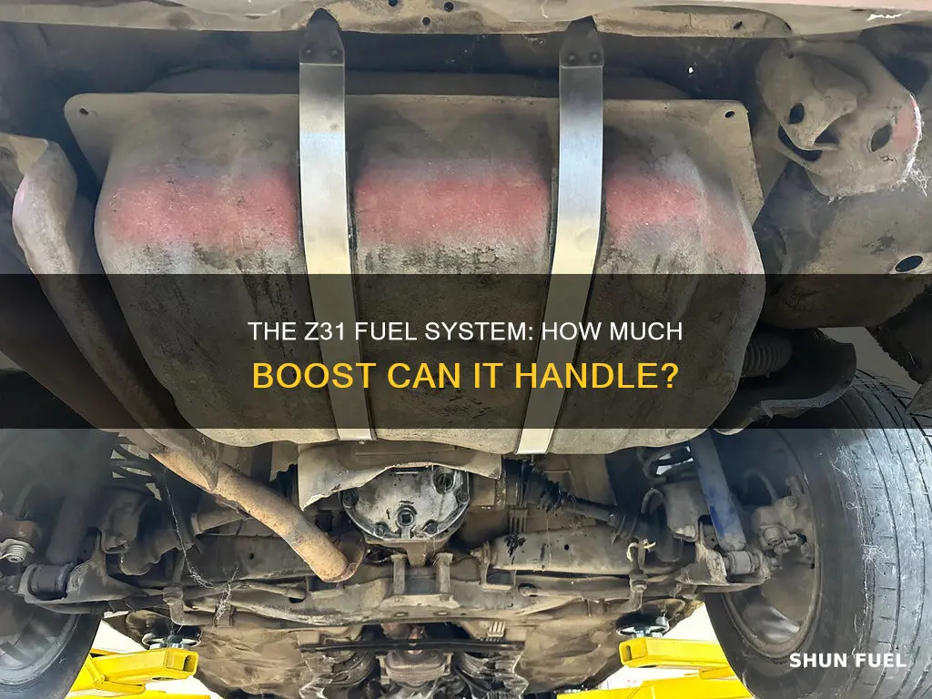 how much boost on stock z31 fuel system