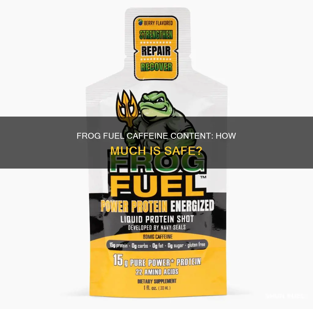 how much caffeine in frog fuel