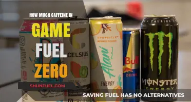 Game Fuel Zero: Caffeine Content and More