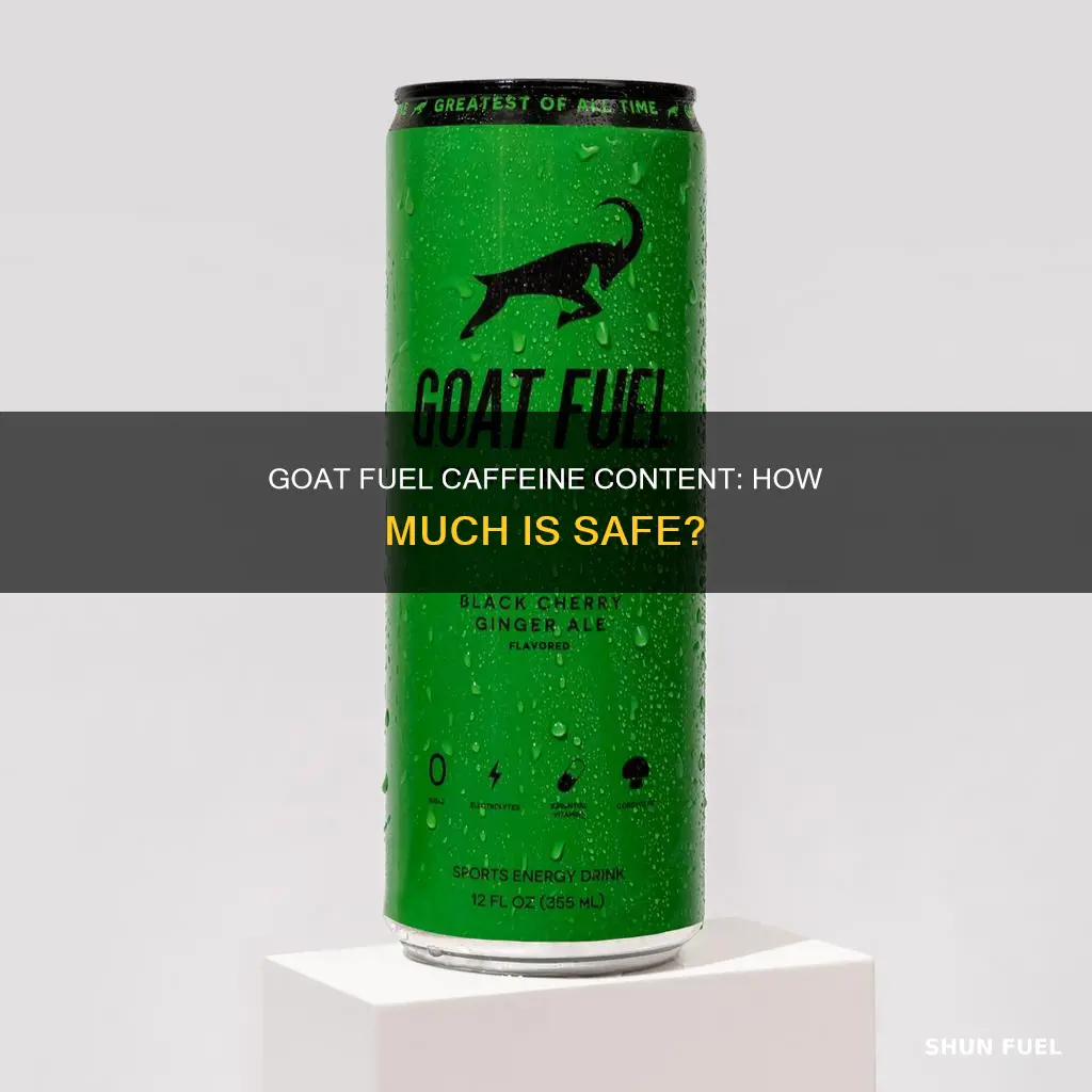 how much caffeine in goat fuel