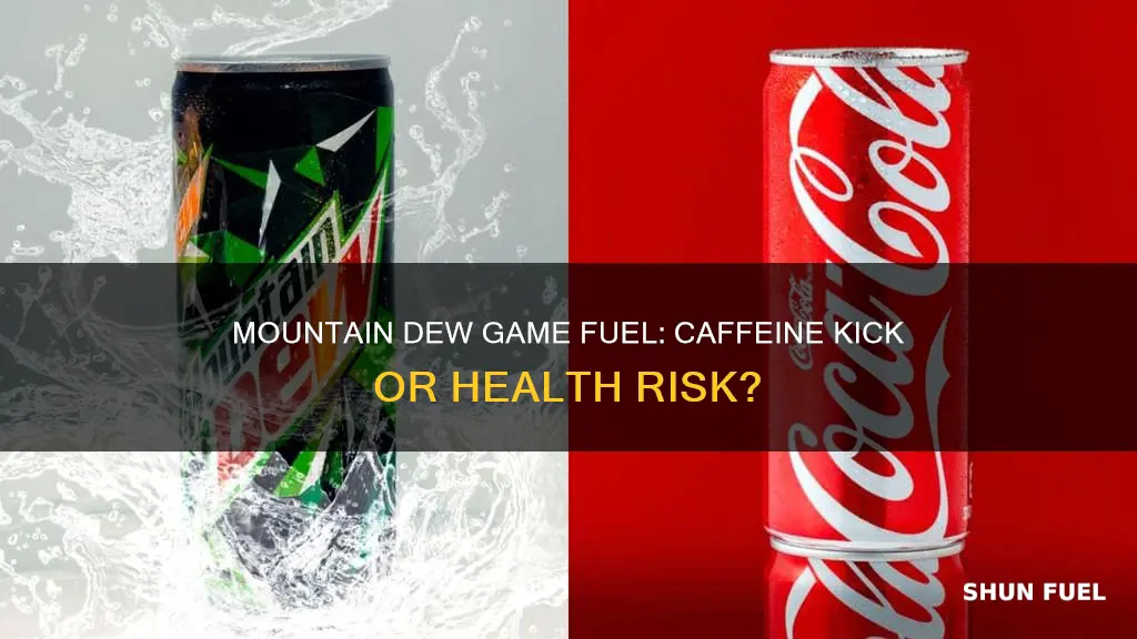 how much caffeine in mountain dew game fuel