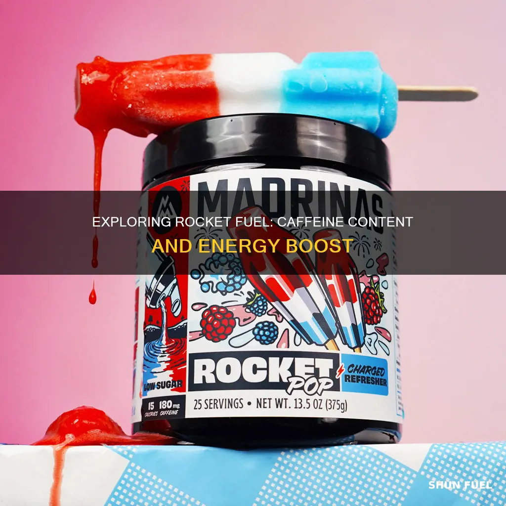 how much caffeine in rocket fuel