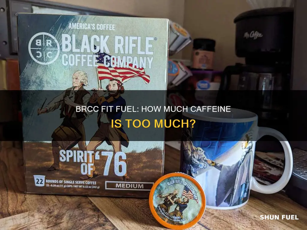 how much caffeine is in brcc fit fuel