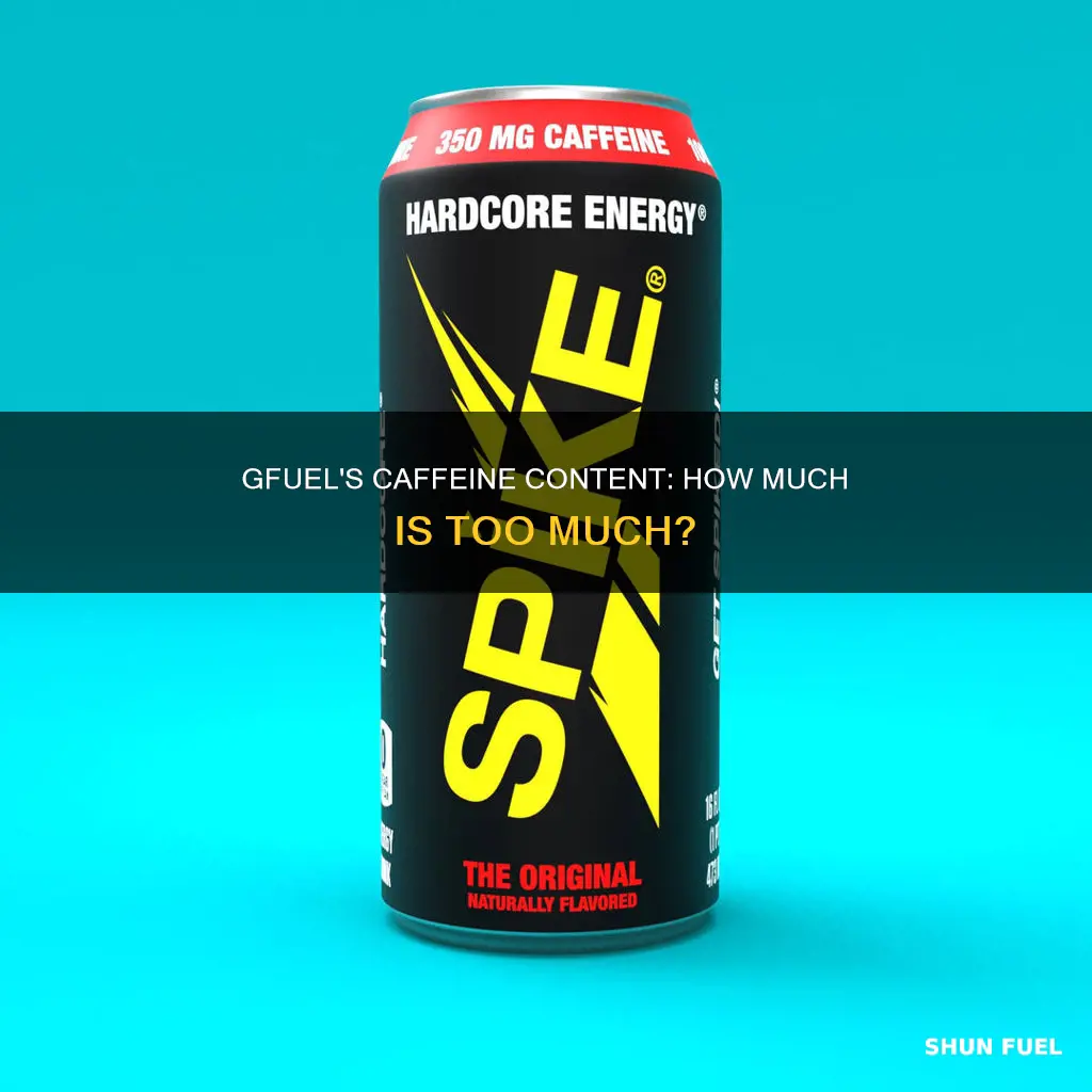 how much caffeine is in g fuel