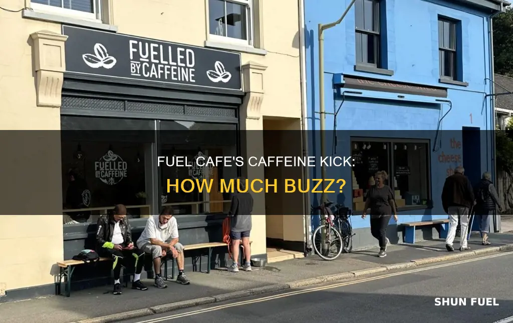 how much caffeinein fuel cafe by lakefront