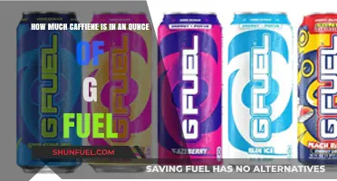 GFuel's Caffeine Content: How Much Buzz in an Ounce?