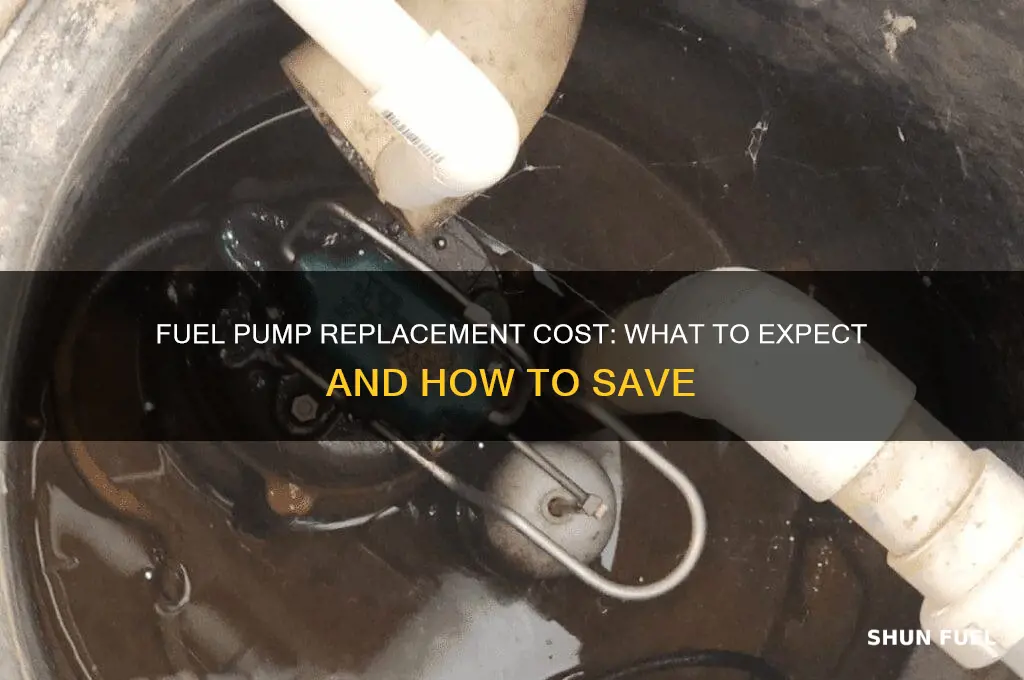how much can a fuel pump replacement cost