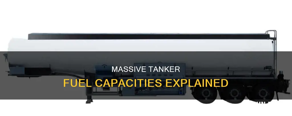 how much can a fuel tank of a tanker hold