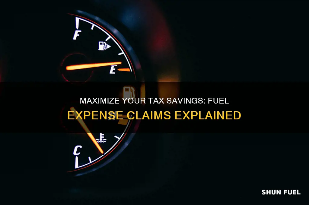 how much can you claim on fuel for tax