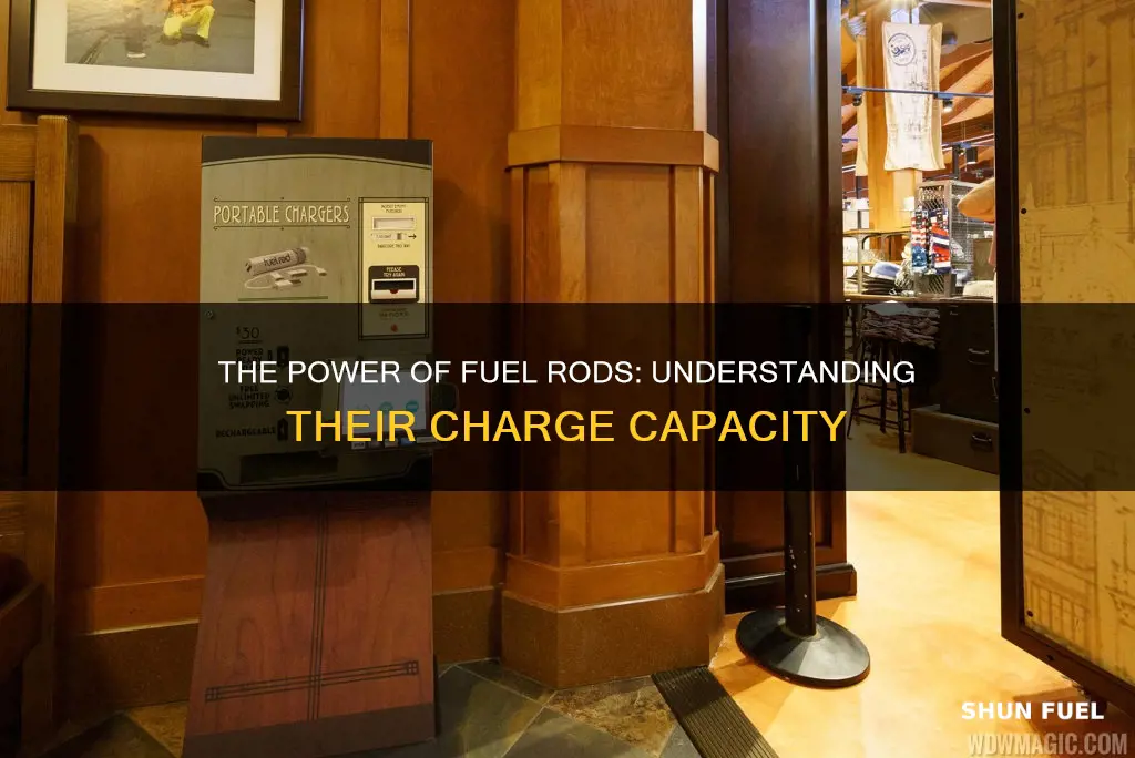 how much charge does a fuel rod hold