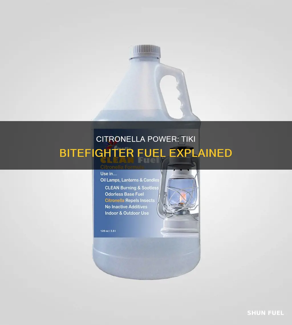 how much citronella in tiki bitefighter fuel