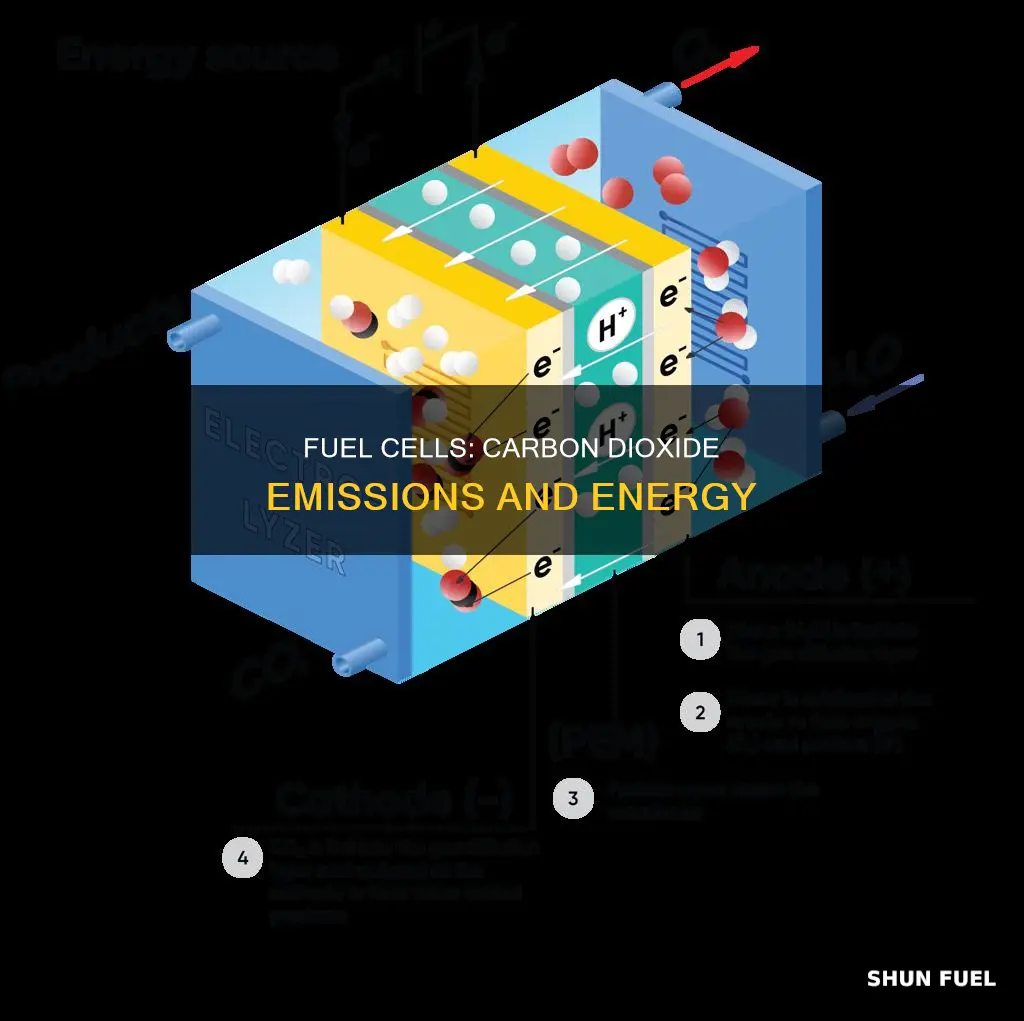 how much co2 does fuel cell porduce