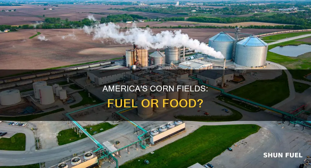 how much corn is grown for fuel in the us