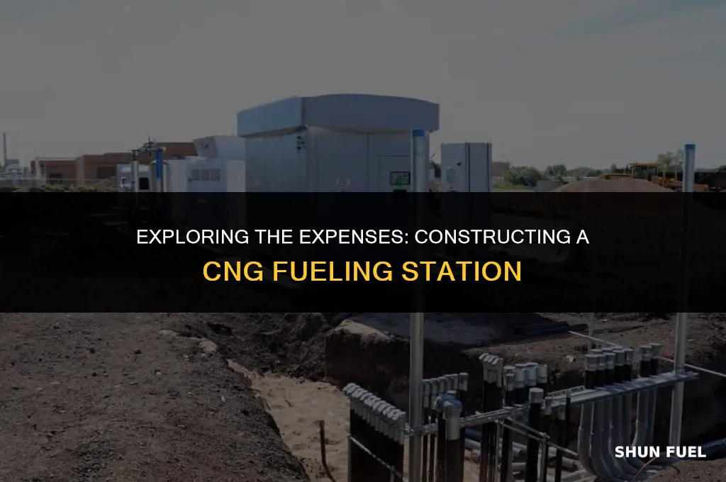 how much cost to build a cng station