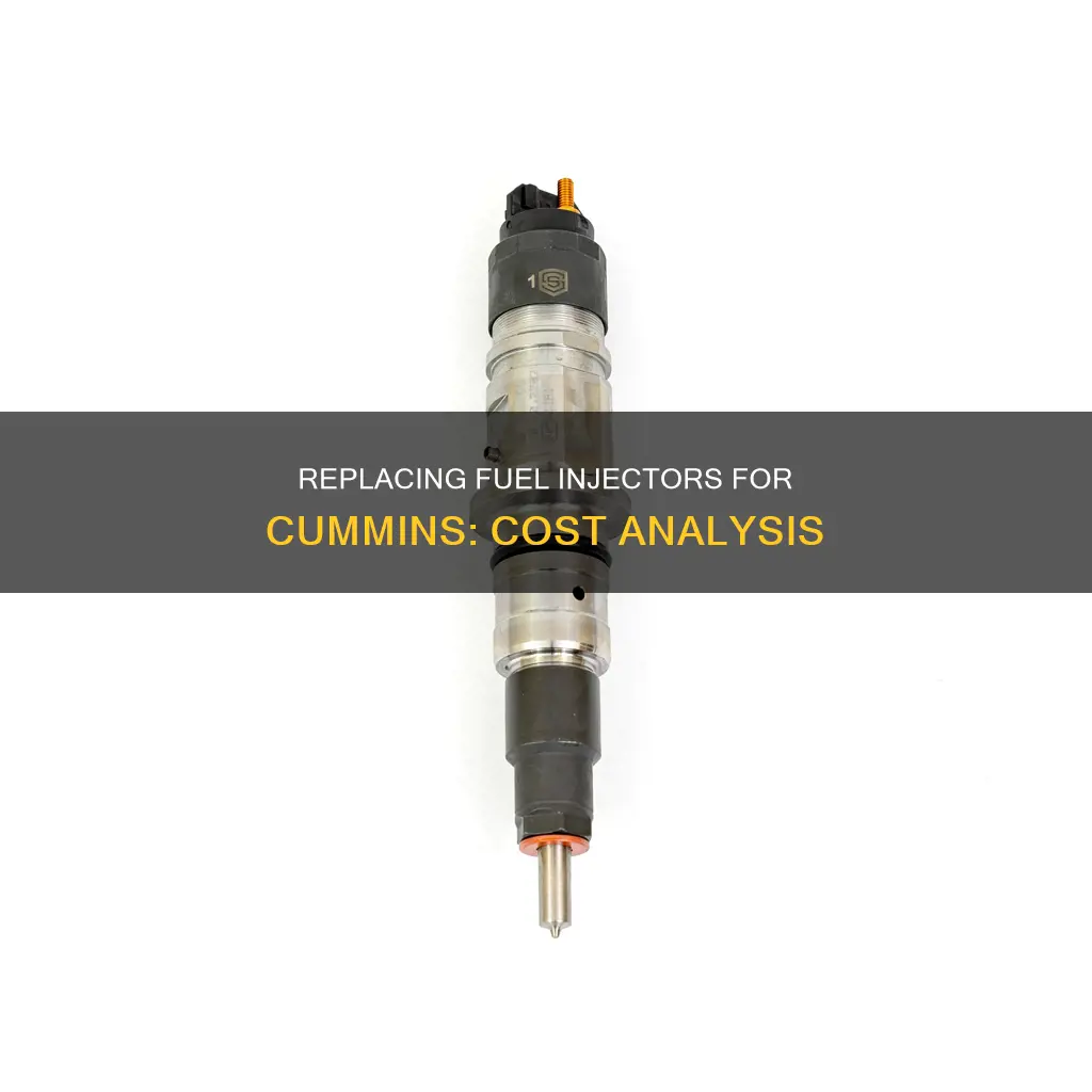 how much cost to replace fuel injectors for cummins
