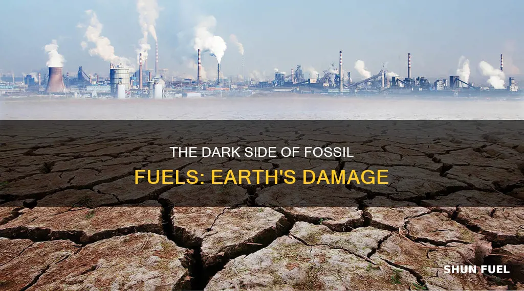 how much damage earth takes from fossil fuels