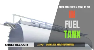 Adding Denatured Alcohol to Your Fuel Tank: How Much?