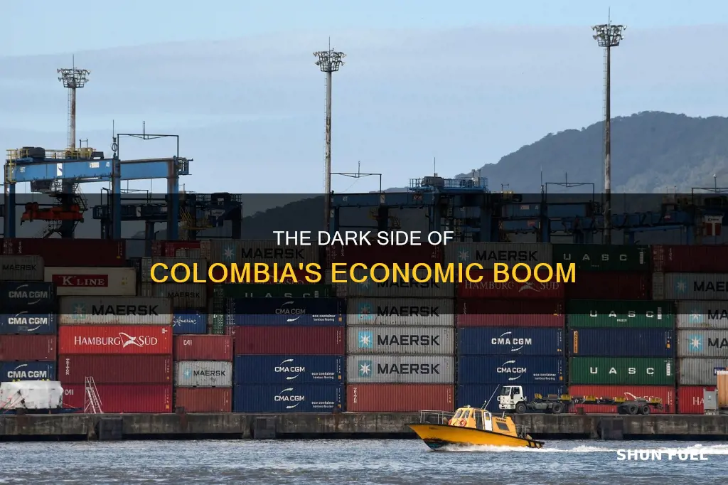 how much did columbias drug trafficking fuel their economy