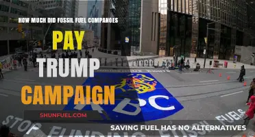 Trump's Fossil Fuel Funding: A Campaign Trail