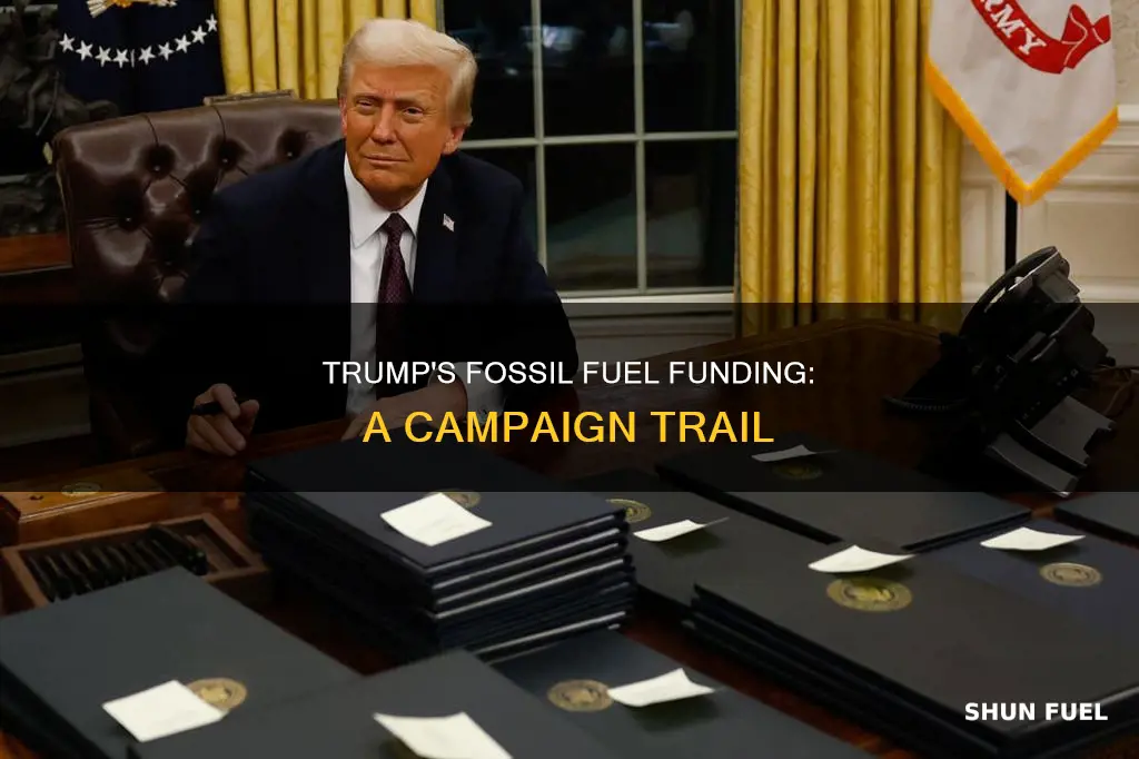 how much did fossil fuel companoes pay trump campaign
