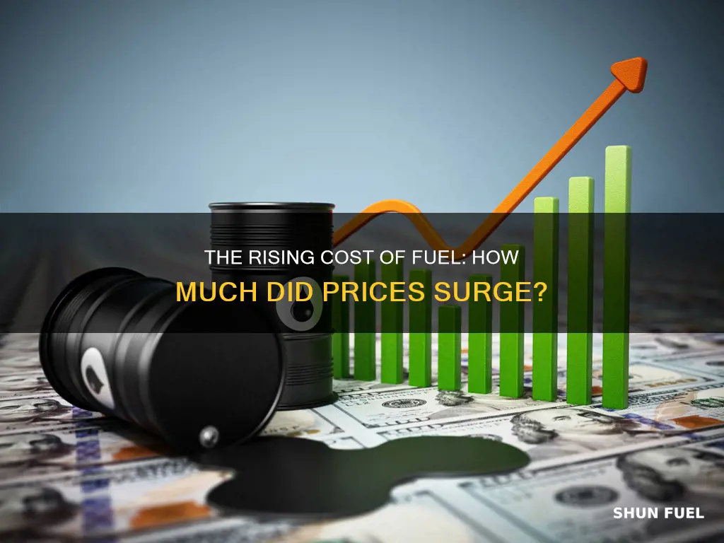 how much did fuel go up