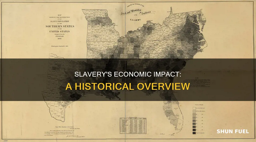 how much did slavery fuel the economy