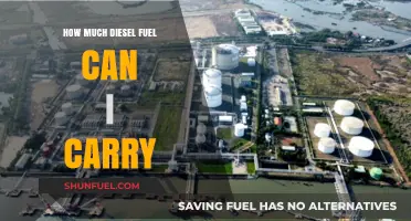 Storing Diesel: How Much Can You Carry?
