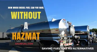Hauling Diesel Fuel: Hazmat-Free Transportation Limits Explored