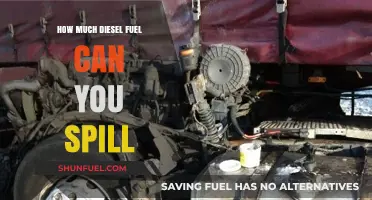 Spilling Diesel: How Much is Too Much?