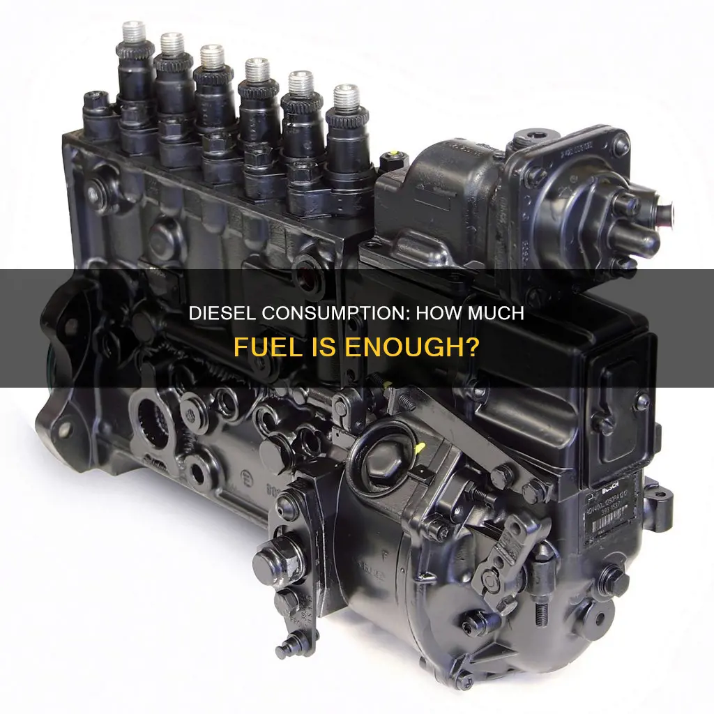 how much diesel fuel