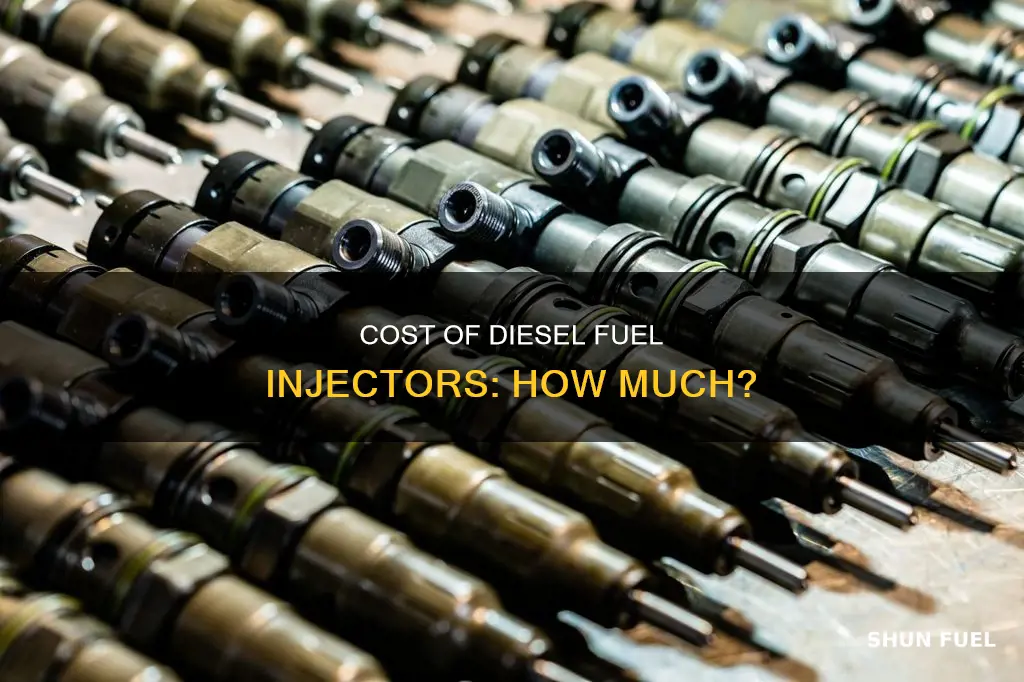 how much do diesel fuel injectors cost