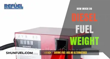 Understanding Diesel Fuel Weight: How Much Does It Weigh?
