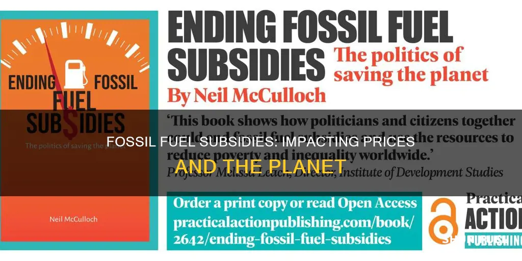 how much do fossil fuel subsidies affect prices