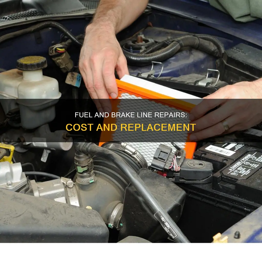 how much do fuel lines and break lines cost