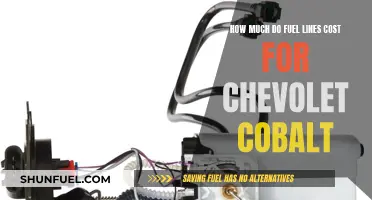Fuel Line Cost for Chevrolet Cobalt: How Much?