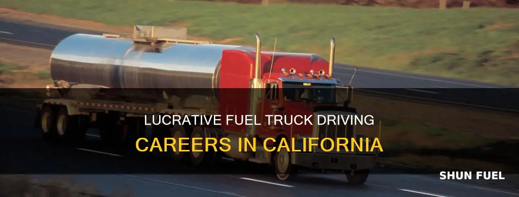how much do fuel truck drivers make in california