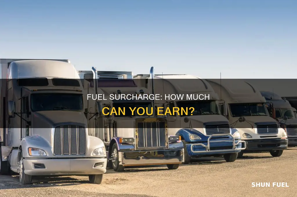 how much do i make with a fuel surcharge