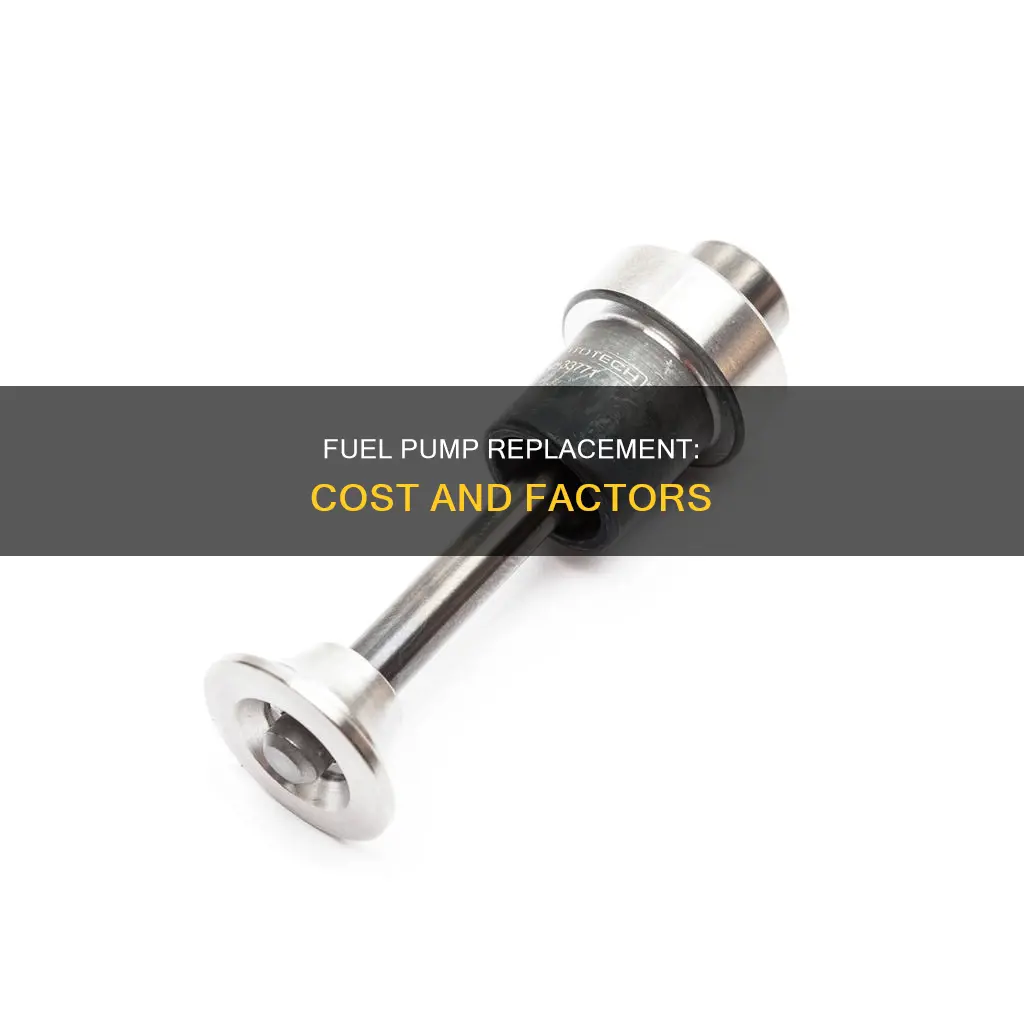 how much do new fuel pumps cost